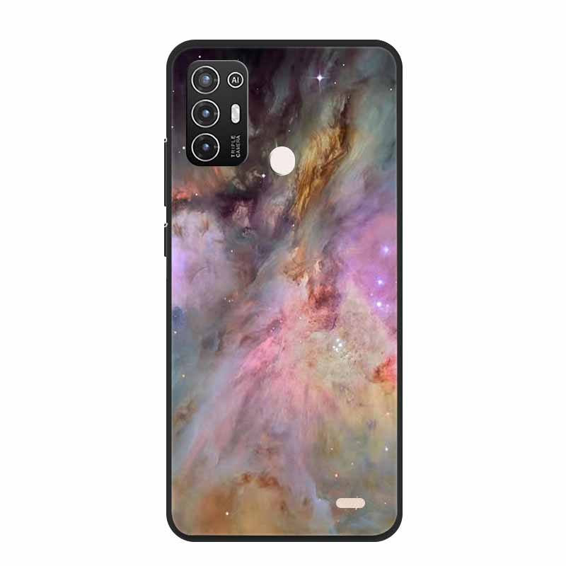 For ZTE Blade A52 / A52 Lite Case A72 4G 5G Marble Soft TPU Silicone Phone Cover for ZTE Blade A52Lite Bumper Shockproof Shell