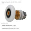 PVC Shower Door Rollers Brass Sliding Roller New Sliding Door Wheel  Bathtub
