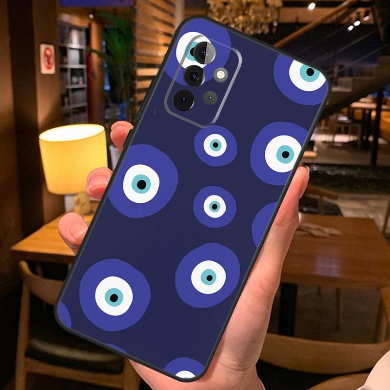 Чехол с мультяшным рисунком и большими глазами для Samsung Galaxy A36 A56 A26 A16 A06 A53 A33 A13 A12 A32 A52 A55 A35 A15 A54 A34 A14
