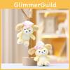 Fun And Playful Cartoon Dog Plush Doll Keychain Soft Touch For Everyday Use
