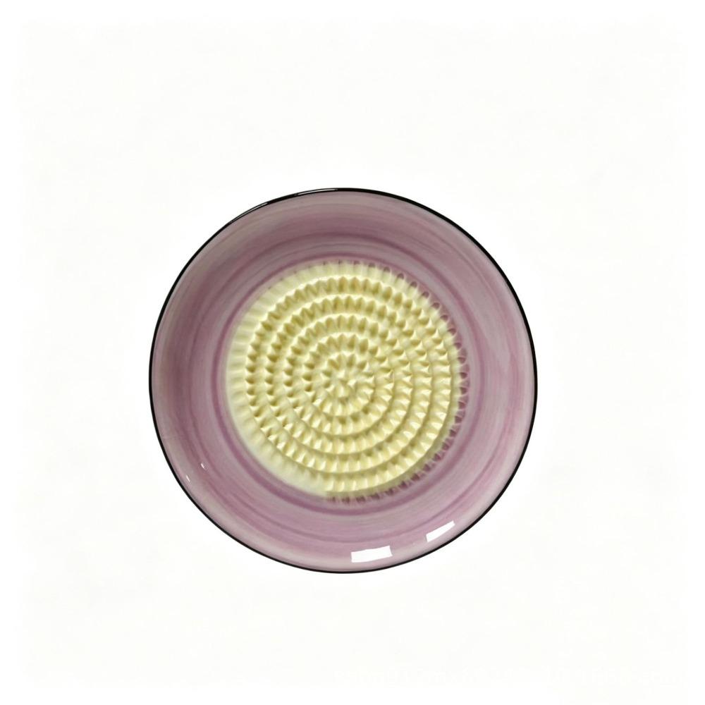 Non-Slip Ceramic Ginger Grater Easy Clean Fruit Grinding Tool Manual Garlic Masher  Tomato Grating