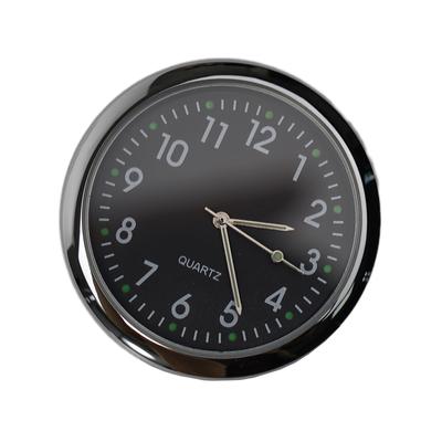 Часы на вентиляционное отверстие автомобиля аналоговые черные часы приборная панель кварцевые сменные заменяют аксессуары для часов украшения светящиеся детали