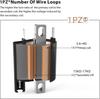 1PZ JP9-AD1 Улучшенное зажигание TCI 535мм Катушка зажигания Провод со свечным колпачком Suzuki Address V125 V125G Внешние запчасти для обслуживания мотоцикла