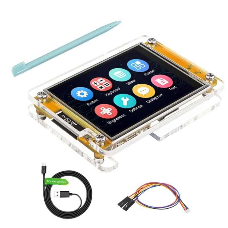 2,8-дюймовый модуль дисплея ESP32 Резистивные сенсорные экраны ESP32-2432S028 240x320 LCD TFT LCD модуль Для домашних проектов