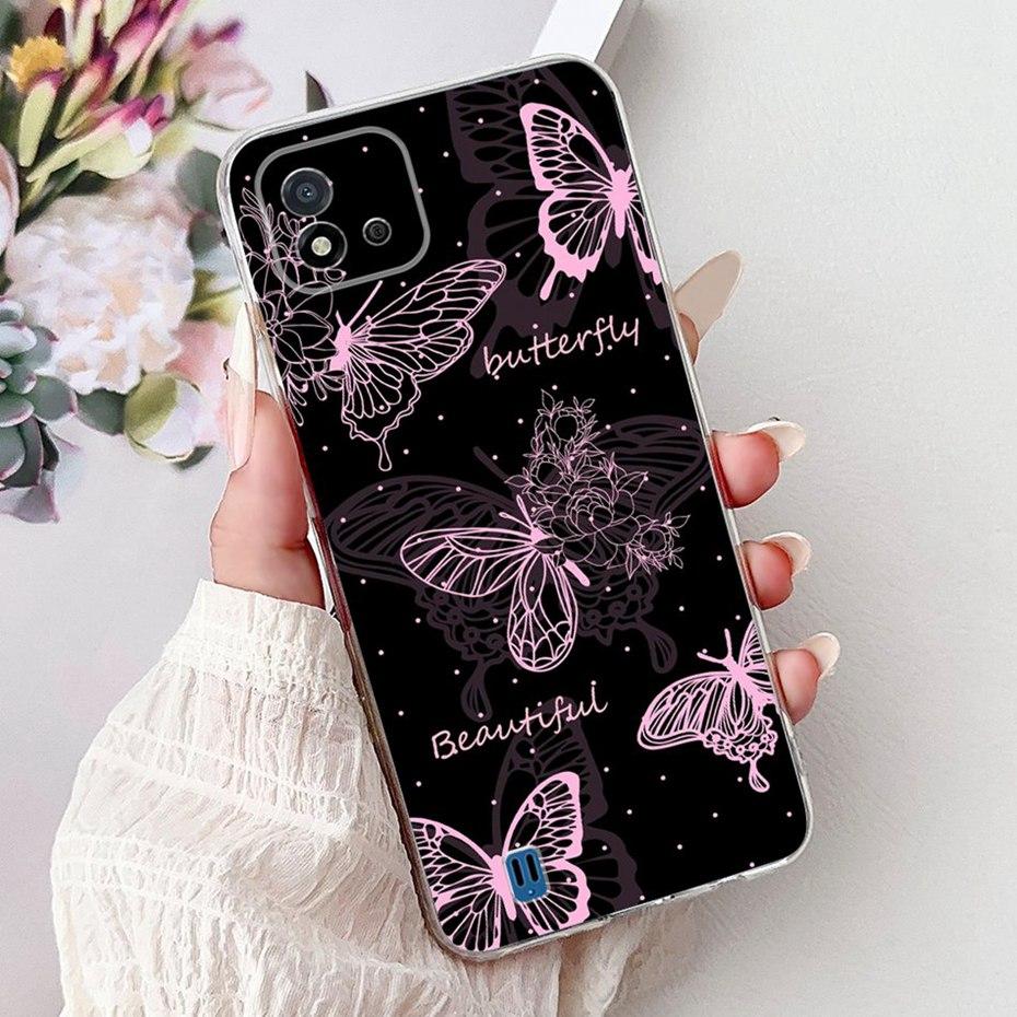 Cute Cartoon Case For Realme C11 (2021) Soft Silicone TPU Back Cover For Realme C11 2021 RMX3231 Phone Cases