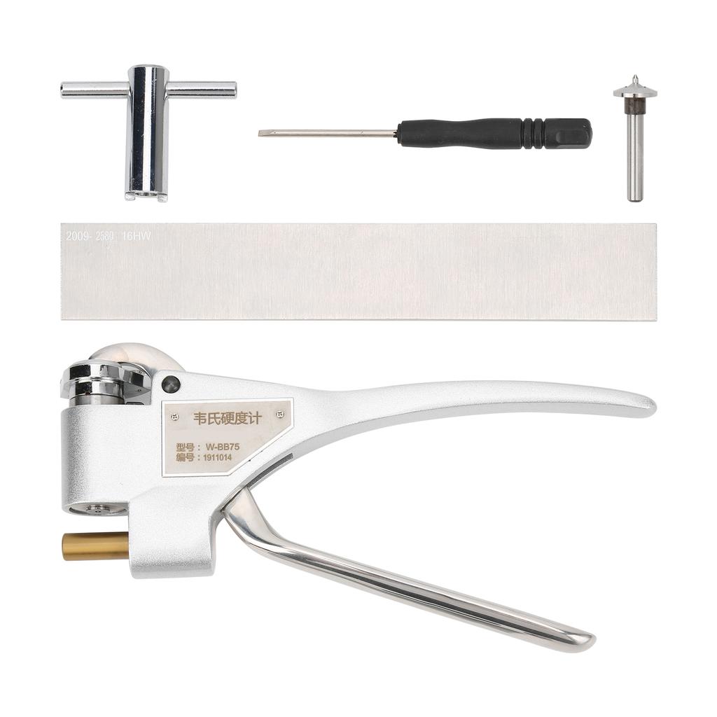 WBB75 10~100HRE портативный зажим для дюрометра Webster твердомер инструмент для измерения твердости на открытом воздухе