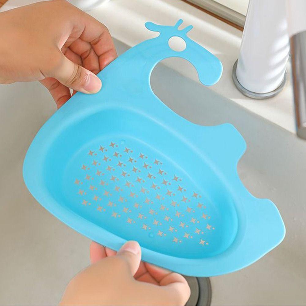 Bathroom Sink Drain Basket Drain Water Basket Storage Drying Rack Hanging Basket Kitchen Tools