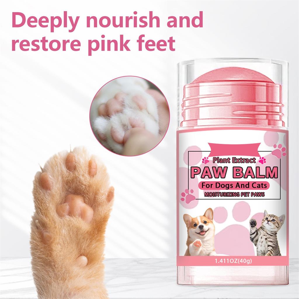 Pet Claws Cream 40g Anti-drying And Moisturizing Care Cream For Cats And Dogs Universal Double Cream For Tender Claws