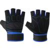 Men's Half-Finger Gym Gloves for Fitness Breathable and Ventilated for Weight Lifting Exercise Racing Cycling-