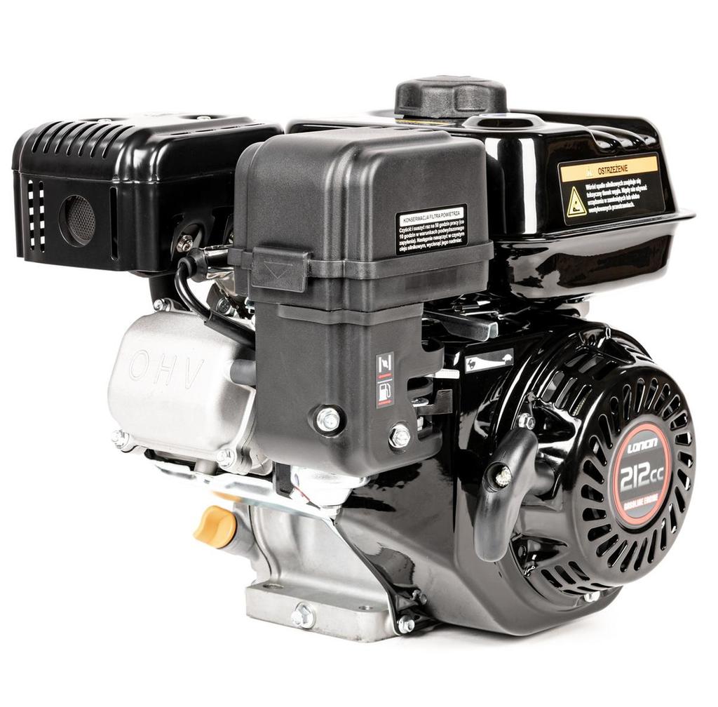 Loncin G210Fa-A Двигатель с горизонтальным валом 20 мм / 52 мм G210Fa-A