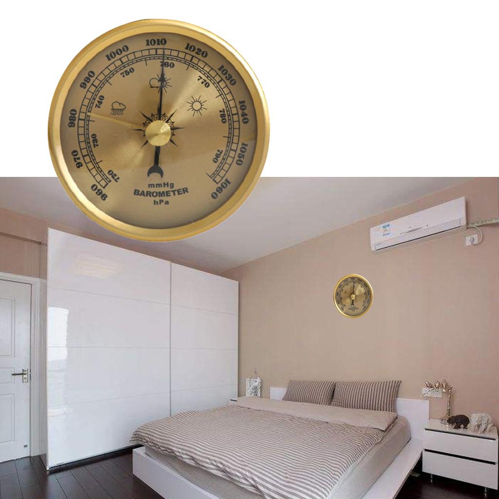 70mm Atmospheric Home Barometer Predict Weather Accurately Wall Hanging Weather Forecasting Instrument Lightweight