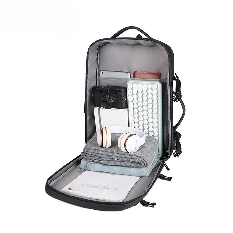 Business Men's Backpack Commuting Waterproof Large Capacity Backpack Premium Sense Shoulder Travel Fashion Computer Bag