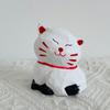 Деревянная фигурка кошки Декор Ручная работа Подарок для любителей кошек Домашний Офисный Дисплей