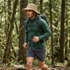 Breathable Fisherman Hat Solid Color Sun Protection Hat Windproof Hiking Cap  Outdoor Hiking