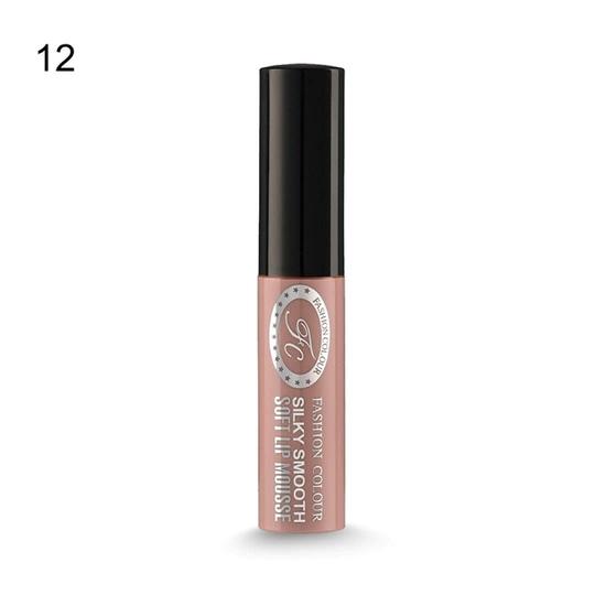 FASHION COLOUR Silky Smooth Soft Lip Mousse | Waterproof | Last More Than 8 Hrs | Rich Color Payoff With Weightless | 5ml | Toast Tea