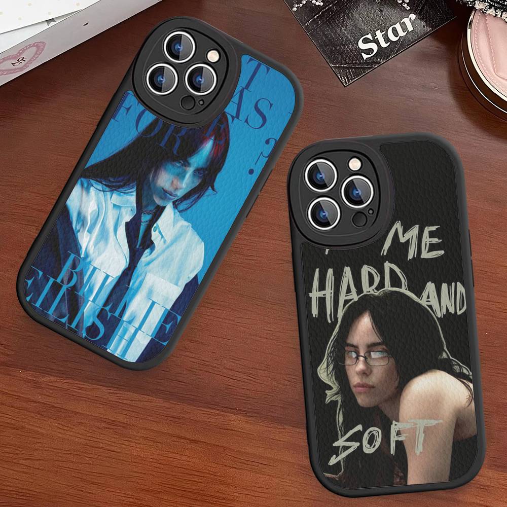 Hit Me Hard And Soft B-Billie Phone Case Hard Leather For IPhone 14 13 16 Mini 15 14 11 12 Pro Max Plus Fundas