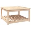 VidaXL Garden Table 82.5x82.5x45 Cm Solid Pine Wood 824141