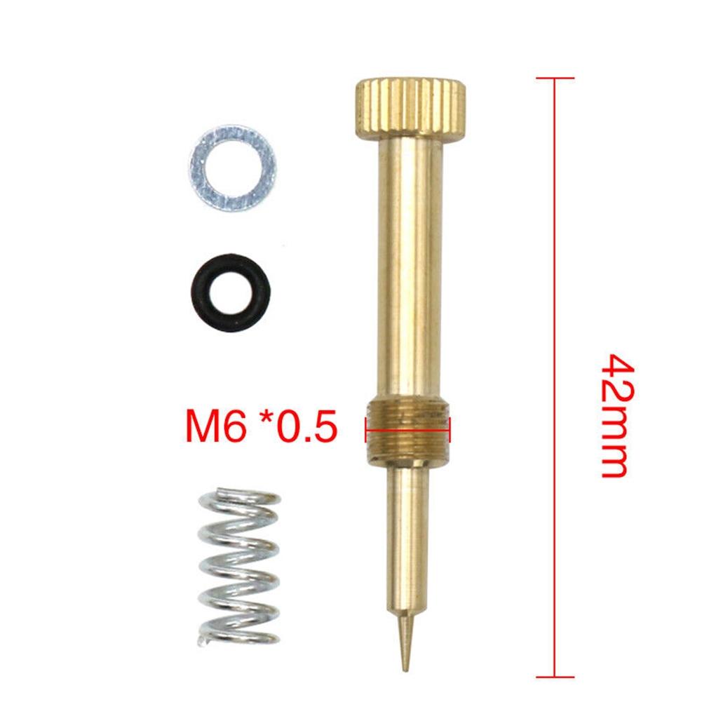 For Mikuni VM22 26mm Motorcycle Carburetor 2piece Set Mixture + Adjustment Screw