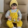 BZDOLL Реалистичная мягкая силиконовая кукла Reborn Baby 60 см 24 дюйма, реалистичная кукла для мальчиков, игрушка для девочек, тканевое тело, подарок на день рождения для малышей Bebe