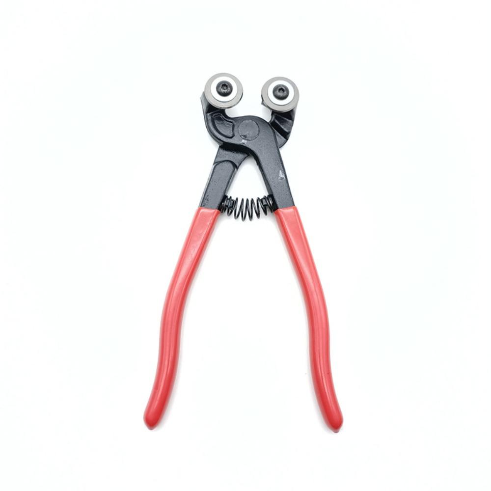 Кусачки для резки стекла с мягкой ручкой, портативные плоскогубцы для резки мозаики, стекла