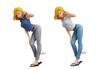 Banpresto Prize Figure Dragon Ball Z GLITTER GLAMOURS Android 18 II ANDROID 18 Complete Set of 2 & No. NO.