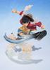 TAMASHII NATIONS Figuarts ZERO ONE PIECE Monkey Luffy Hawk 150 мм окрашенная полная фигурка D. -Gum-Gum Whip - приблизительно. ПВХ и АБС