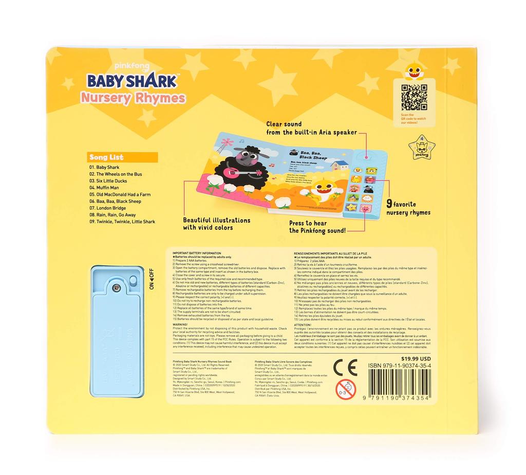 Pinkfong Sing Along with Baby Shark Sound Book