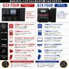 ZOOM G2X FOUR Guitar Multi-Effects Processor with Pedal, Black, with IR Loading