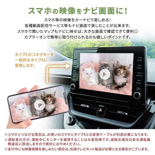 Jn1445-11 HDMI Conversion Cable Nissan DA22J MM222D-L MM522D-L Dealer Option Navigation Type E To Type A Wiring Car Navigation Navigation Car Code Ada