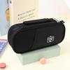 Pen Slot Students Pen Bag Large Capacity Stationery Storage Pouch with Handle Pencil Cases  Girls