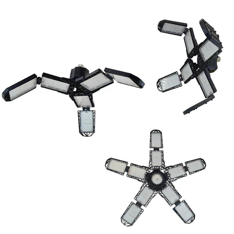 2023 King Kong Деформируемый Светодиодный Гаражный Свет, 5+1 Складная Высокомощная Лампа для Склада