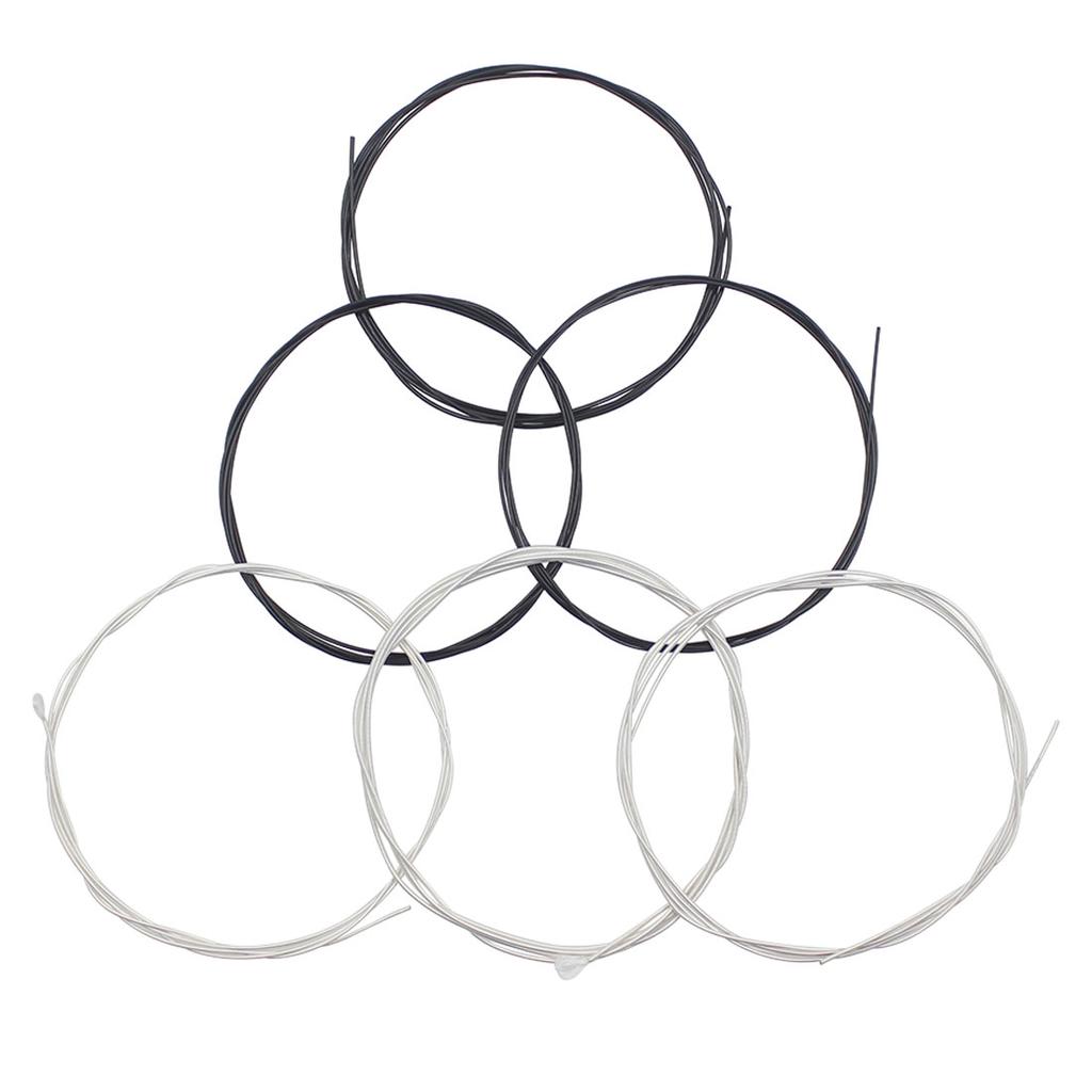 C101 Классическая гитара Светло-черные замены струн из нейлонового волокна