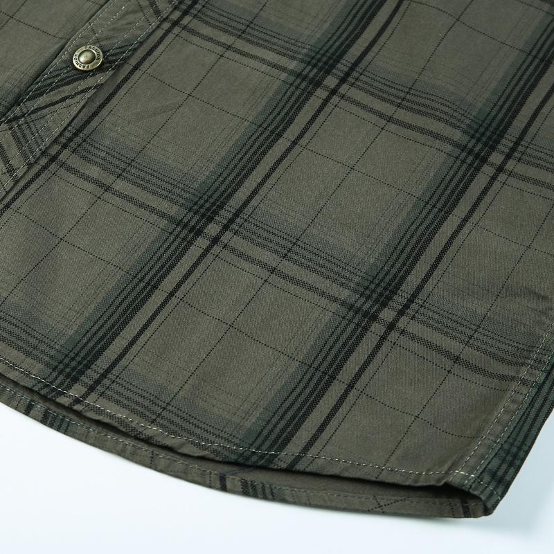 Мужская полосатая рубашка с длинными рукавами на весну и осень, военная повседневная рабочая рубашка большого размера на открытом воздухе