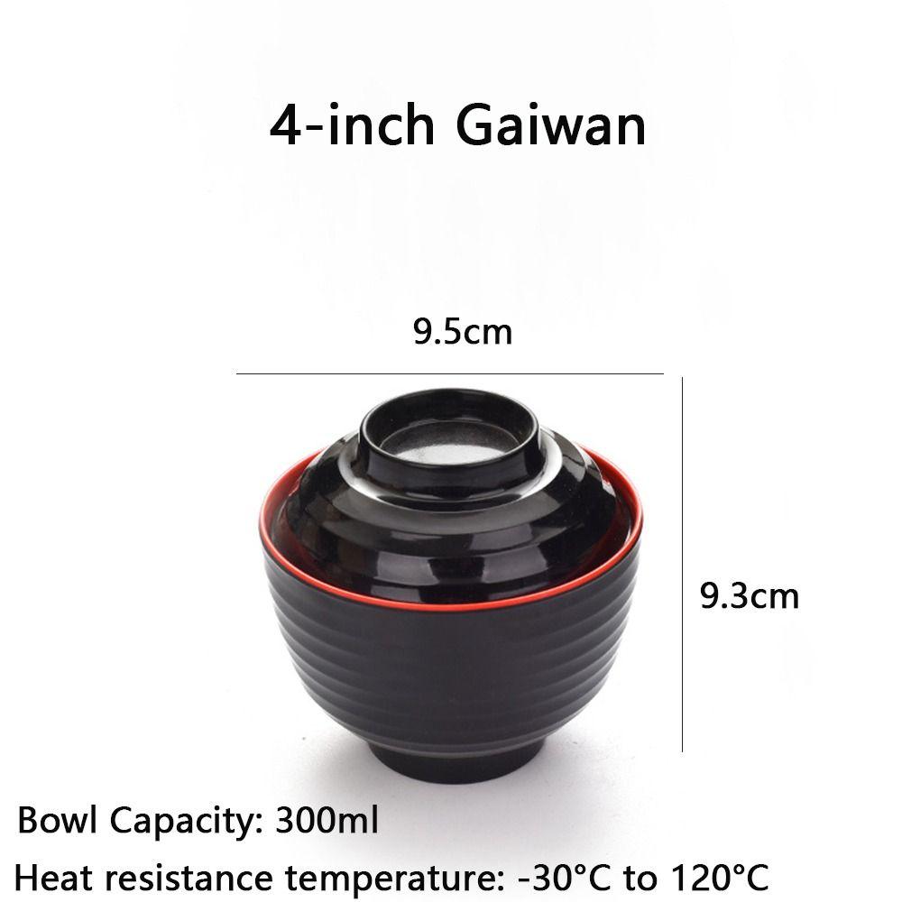 Новая Мисо-супница с крышкой, двухцветная, кленовый лист, японская рисовая миска, контейнер для супа, супница с крышкой, аксессуары для столовой