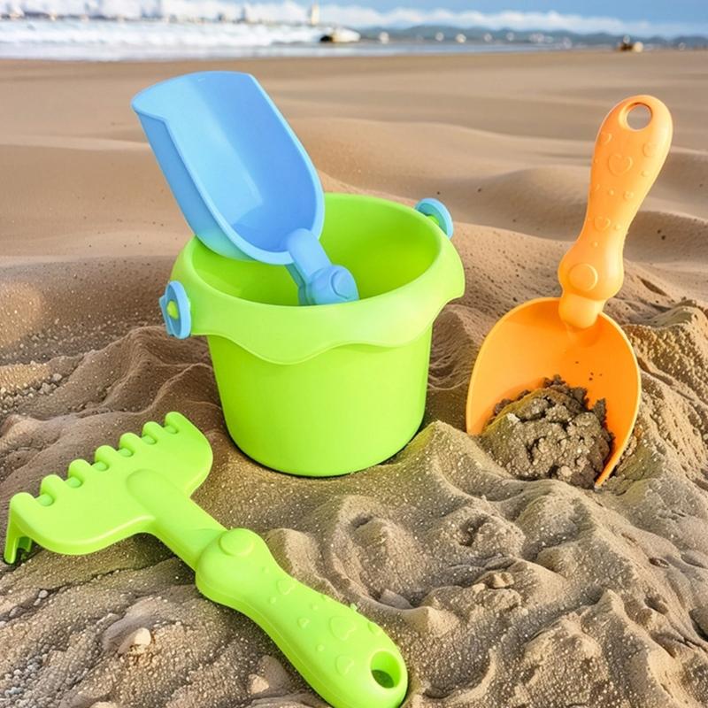 Children's Beach Toy Sand and Water Play Set Digging Sand Tool Beach Toy Set for Ages 3+ Fun Game
