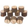10Pcs Stump Shape Wedding Party Place Card Holder Stand Number Table Clip Card Holder