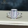 Hot-selling Personalized Rings 925 Sterling Silver 8*12mm Unique Design Romantic Fine Jewelry Wedding Party Gifts New Trend