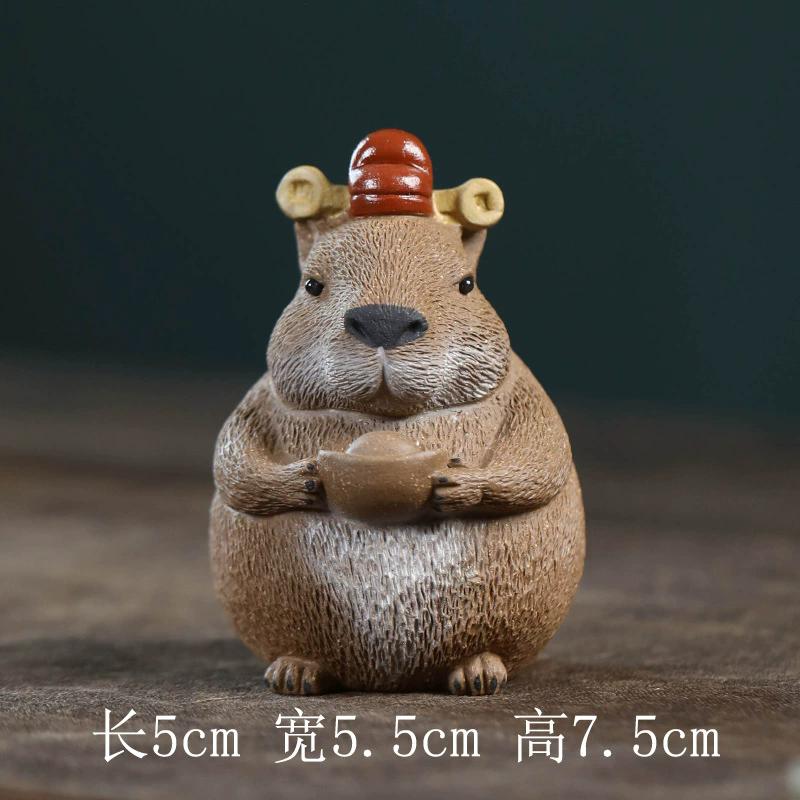 Исинская глина Цзыша, Креативное поднимающееся украшение для чайного столика для чайной церемонии, Оригинальный аксессуар для чайного набора