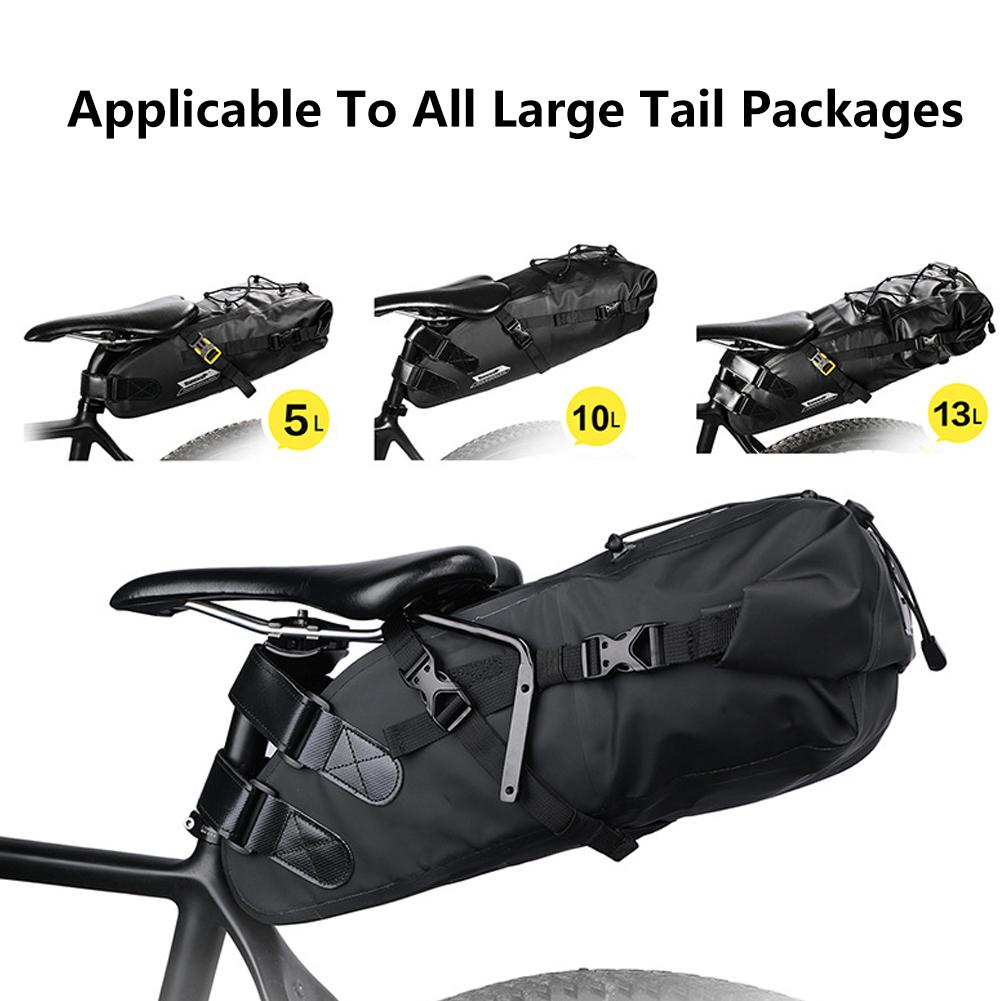 Bike Saddle Stabilizer Bracket Rear Seat Mount Bracket Luggage Rack Holder Support Shelf For MTB Road Bike Saddlebag