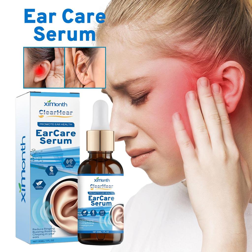 Ximonth Tinnitus Care Solution For Relief Of Tinnitus Back And Ear Discomfort Body Care Cleansing Ear Care Solution