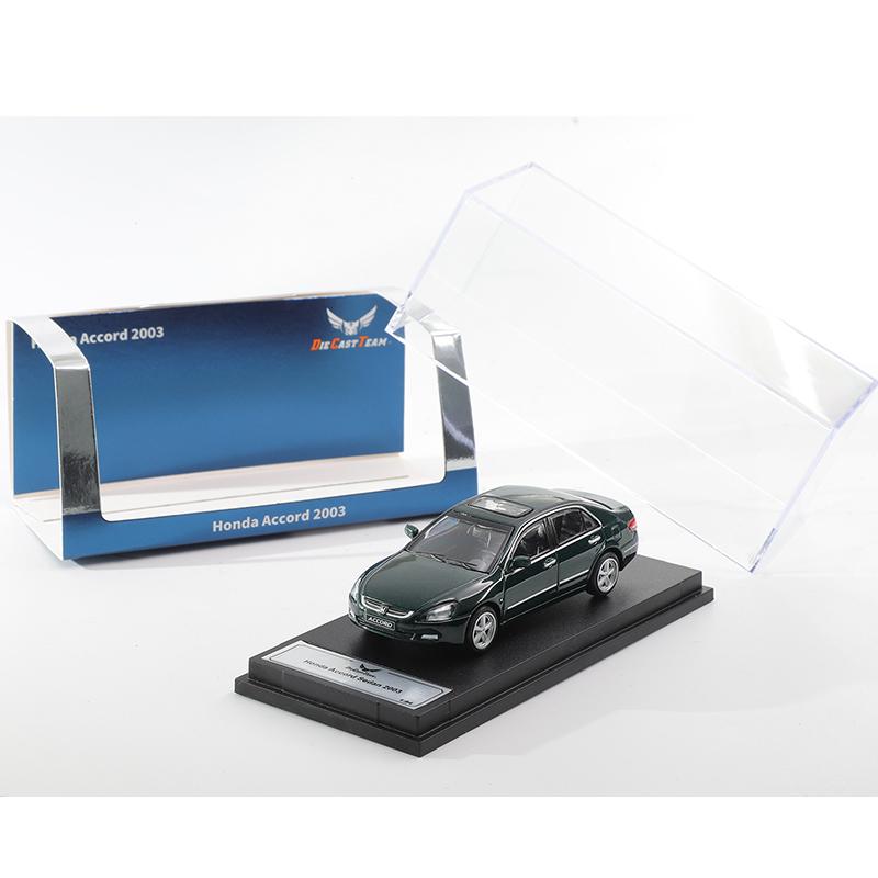 Dct 1:64 Honda Accord 7th Generation Civilian Sedan Simulation Alloy Miniature Die-casting Model Custom Toy Gift Collectible