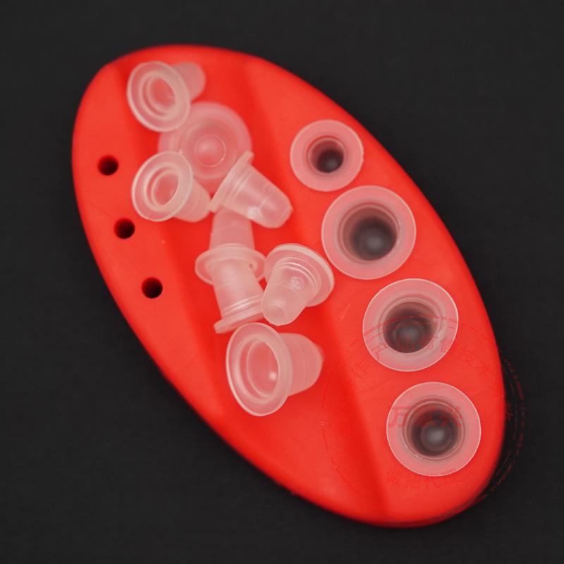 100 одноразовых стаканчиков для пигмента для татуировок: Средние и Маленькие, Мягкий Силикон, Пластиковые Миски