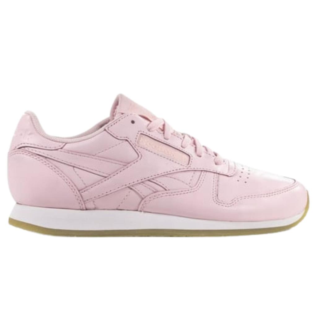 Женские спортивные кроссовки REEBOK CL LTHR CREPE NEUTR AR0985 - розовые р. 37