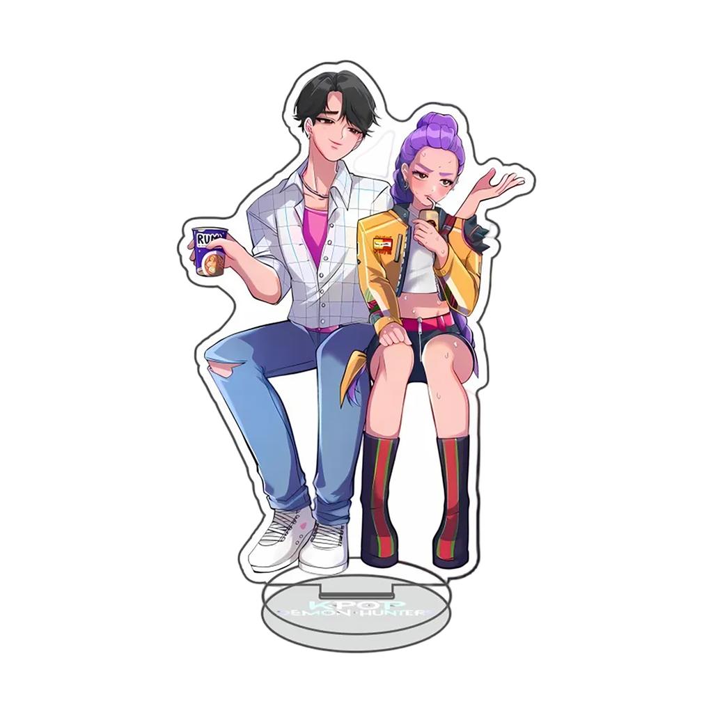 Cute Acrylic Stand With Anime-themed Elements, A Beautiful Desktop Decoration