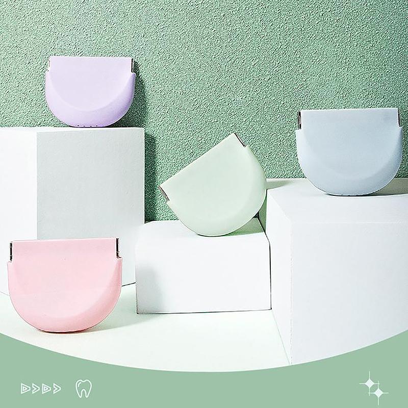 Силиконовый чехол для хранения протезов, невидимая коробка для брекетов, коробка для капп