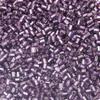 Silver-Plated 2.5mm Colored Glass Seed Beads for DIY Bracelets and Beading Projects