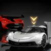 1/32 Koenigsegg Jesko Supercar Alloy Die Casting Model Car Classic Bookcase Display Decoration Collection Ornaments Present with Friend Kid