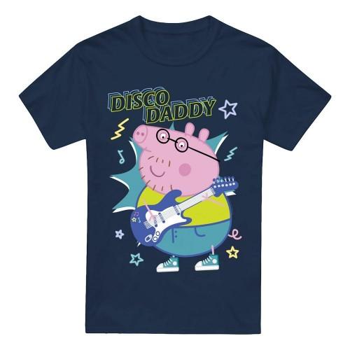 Peppa Pig Mens Disco Daddy T-Shirt