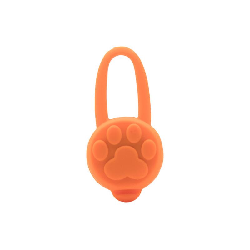 Силиконовый светодиодный фонарик для домашних животных кошек собак, светящийся кулон, предотвращающий потерю питомцев, для прогулок, ночной декор, ошейники