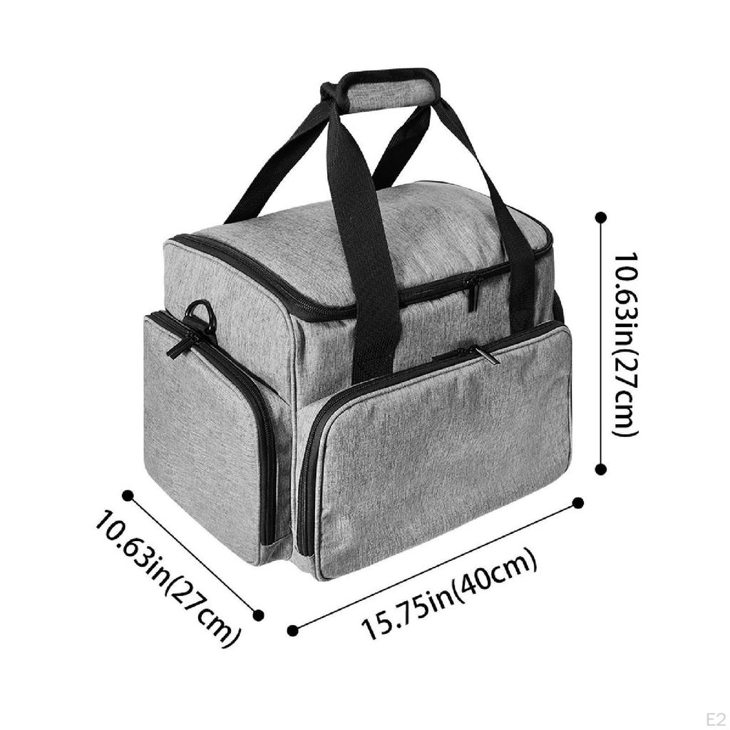 Сумка-органайзер для хранения лака для ногтей, многокарманный чехол для художественных инструментов, чехол для переноски